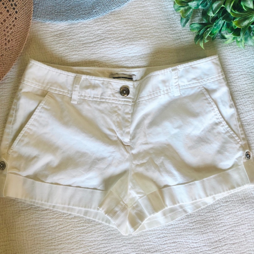 White shorts